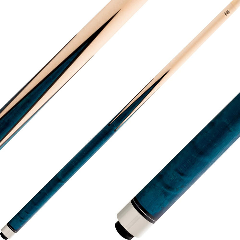 Star S67 Cue - Blue Stained Sneaky Pete