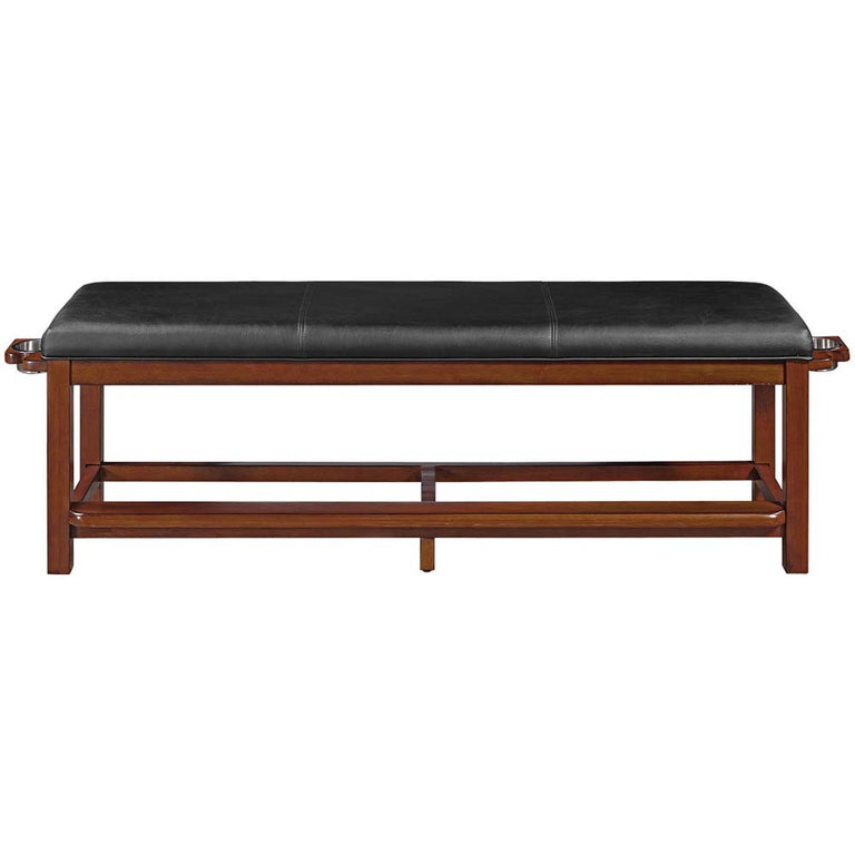 Ram Gameroom Spectator Bench Chestnut