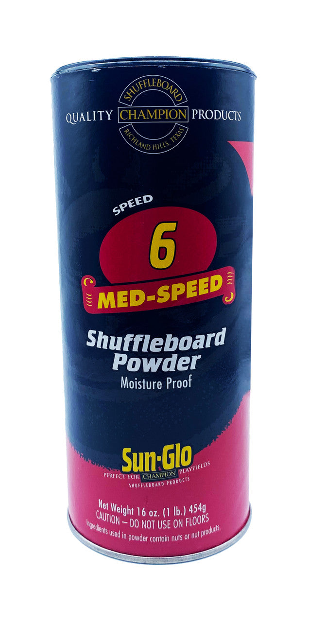 Sun Glo Shuffleboard Powder Med-Speed 6