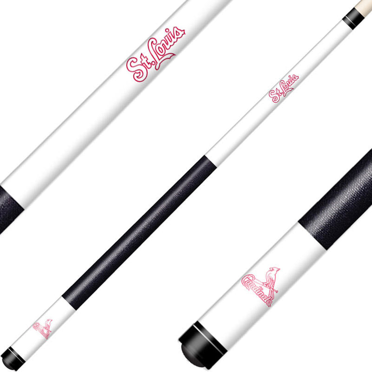 St Louis Cardinals Cue Laser Etched Billiard Cue