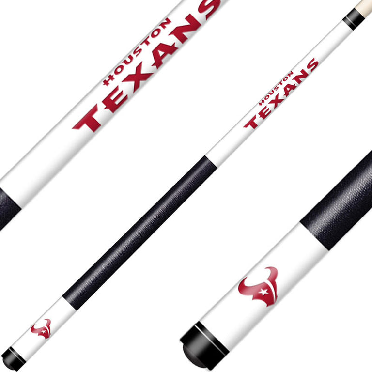 Houston Texans Cue Laser Etched Billiard Cue