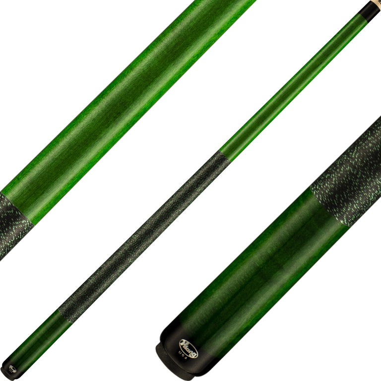 Viking B2203 Pool Cue - Emerald Stain with Wrap