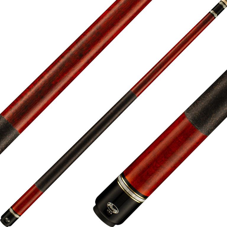Viking B2611 Pool Cue - Sienna with Brass and White Pearl Rings