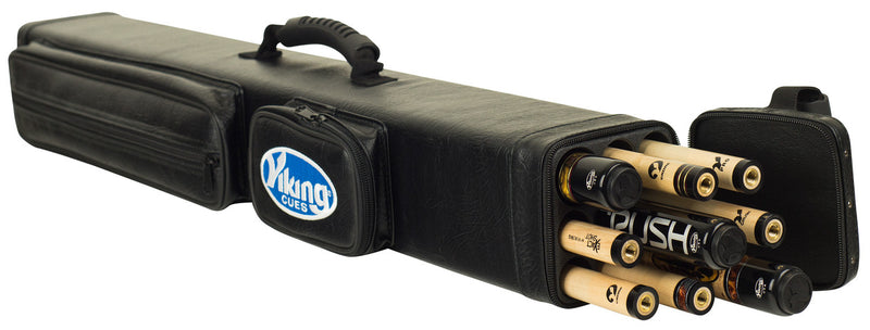 Viking Pro 3x6 Hard Cue Case - Black