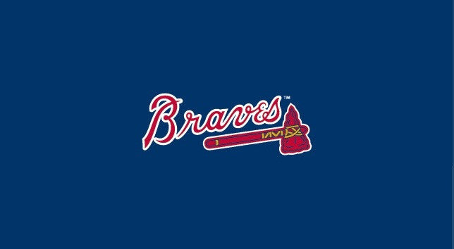 Atlanta Braves Pool Table Felt