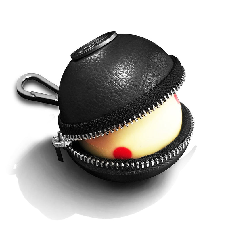 Ballsak Cue Ball Case Pro Series Black and Silver