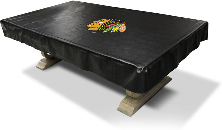 Chicago Blackhawks Pool Table Cover