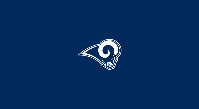 Los Angeles Rams Pool Table Felt