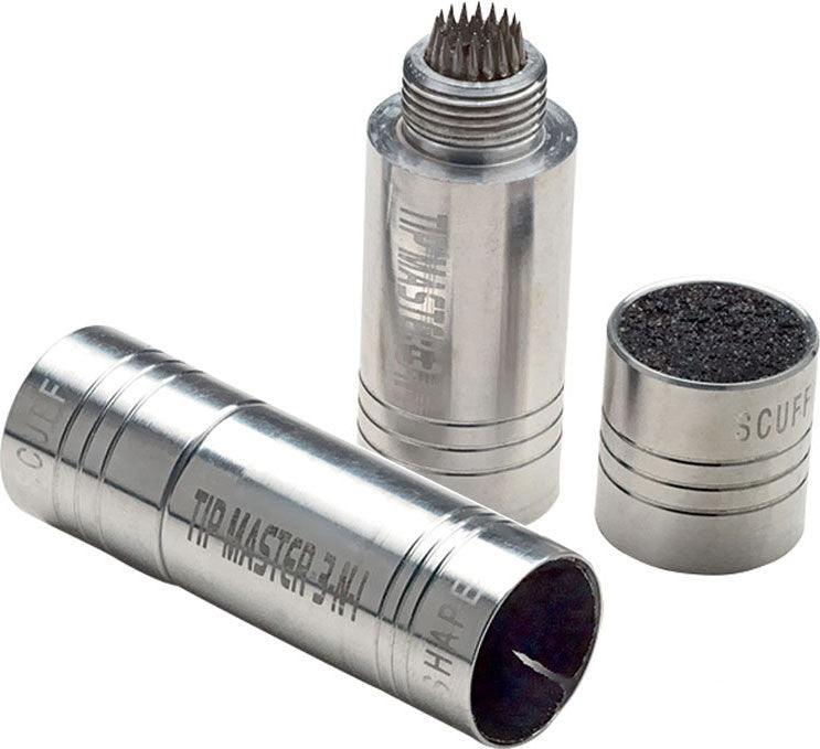 3 in 1 Aluminium Tip Master Tip Tool - Silver