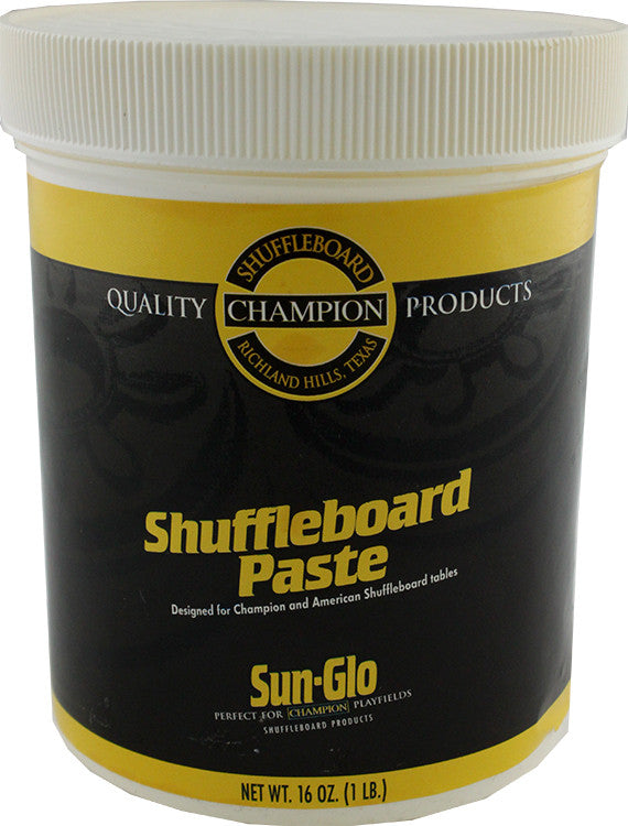 Sun Glo Shuffleboard Paste Wax - 1lb