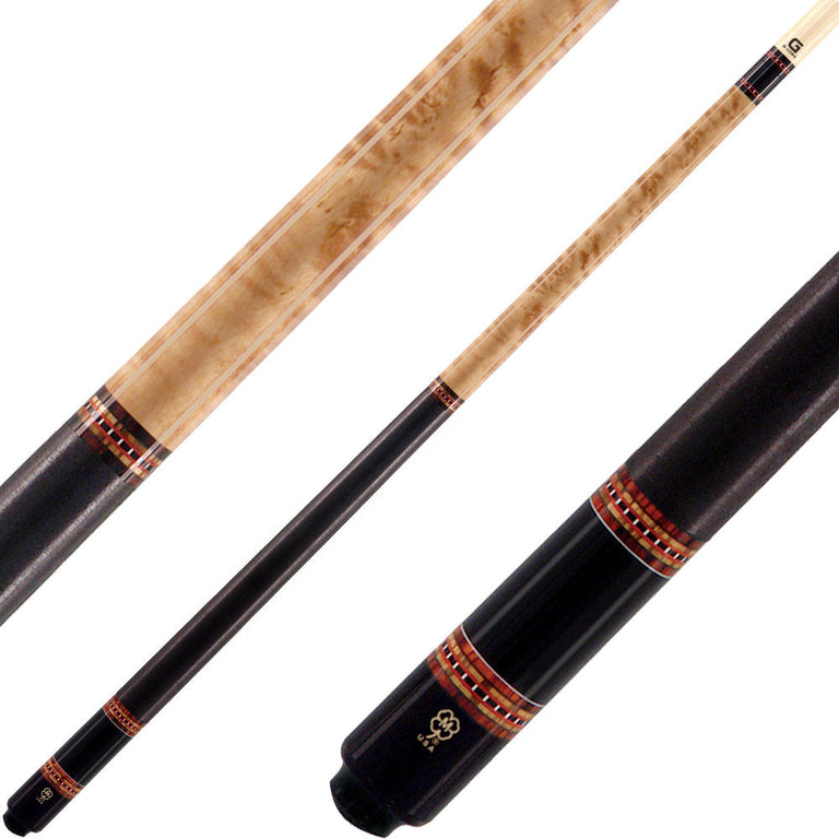 McDermott G225 G Series Cue - Cocobolo & Bocote Index Ring