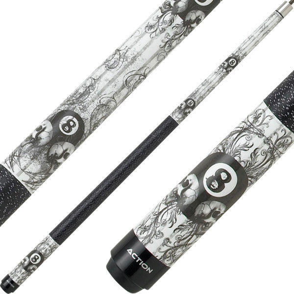 Eight Ball Mafia EBM03 Play Cue - 8 Ball Overlaid Design