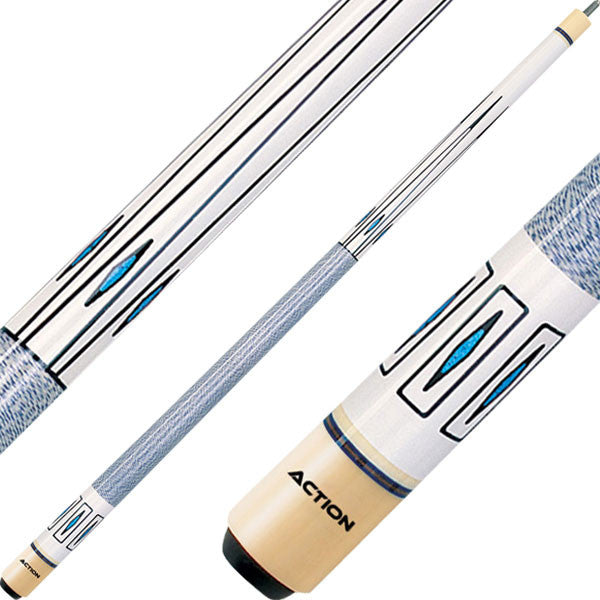 Action IMP21 Impact Cue - Blue Diamond Points