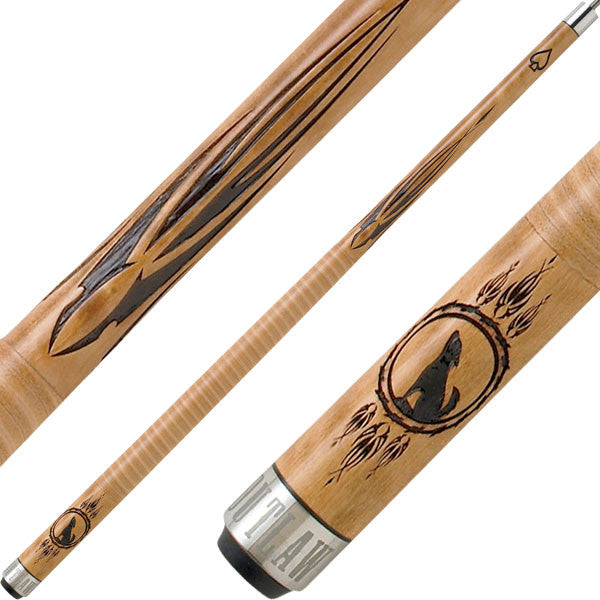 Outlaw OL13 Cue - Howling Wolf | Ozone Billiards