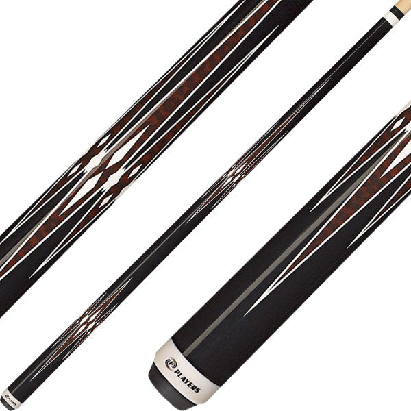 Pure X HXT4 Cue - Black with Zebrawood