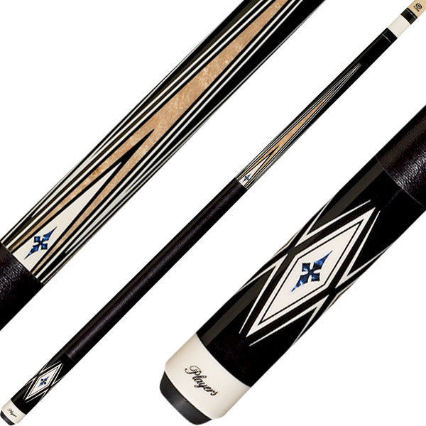 Pure X HXT99 Cue - Black Forearm with Natural Points