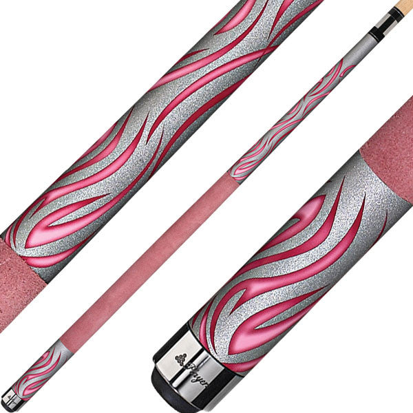 Players F2780 Flirt Series Pool Cue - Sexy in Suede