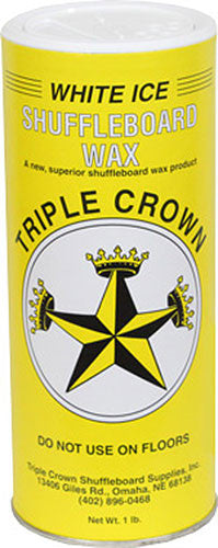 Triple Crown Shuffleboard Wax - White Ice
