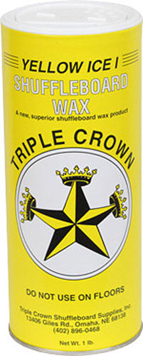 Triple Crown Shuffleboard Wax - Yellow Ice 1