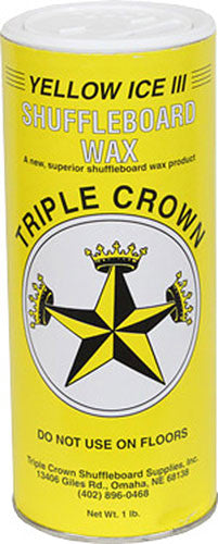 Triple Crown Shuffleboard Wax - Yellow Ice 3