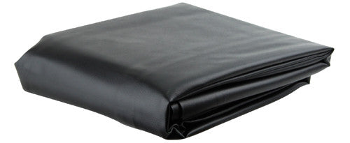 Pro Series Black Leatherette Pool Table Cover - 7 Foot