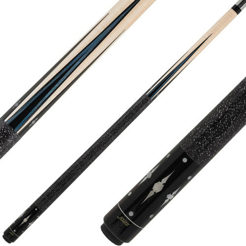 Joss JOS00005-01 Maple with Blue and Black Points Cue