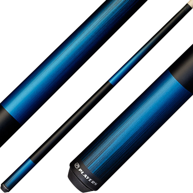 Players C-702 Classic Series Pool Cue - Badass Blue