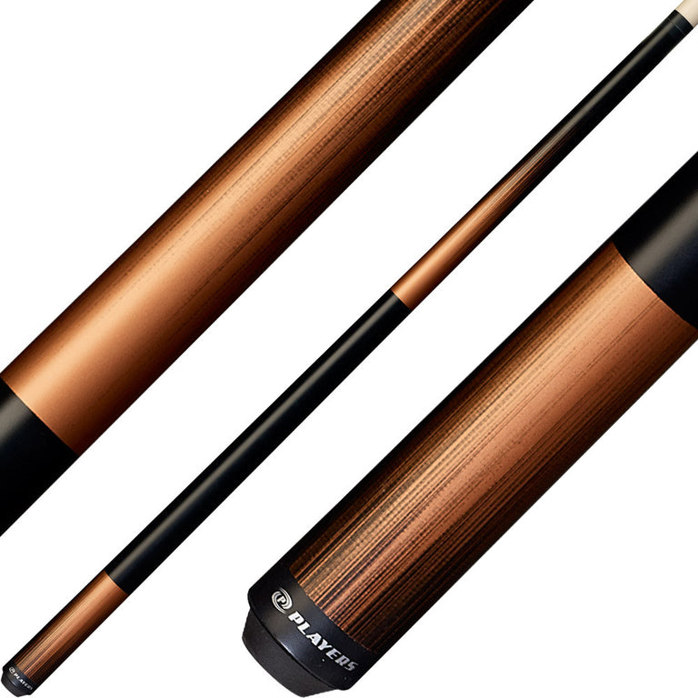 Players C-704 Classic Series Pool Cue - Captain Copper