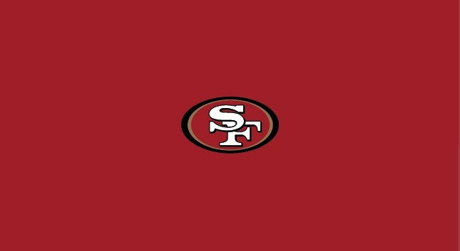 San Francisco 49ers Pool Table Felt