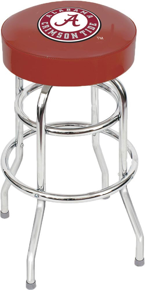 University of Alabama Chrome Bar Stool